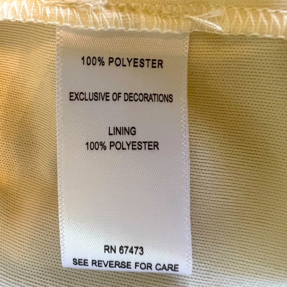 Taylor Gold/Ivory Cocktail Dress NWT - Picture 7 of 7